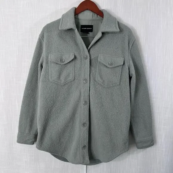 Hilary Radley Heavyweight Shirt Jacket Shacket Coat Size S - Picture 1 of 10